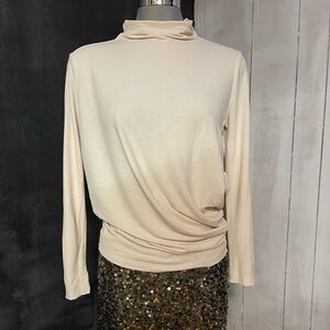 COS mock turtle neck